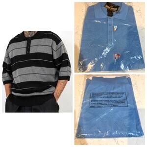 FB County Charlie Brown light blue Shirt 6XL Chicano culture street oversized
